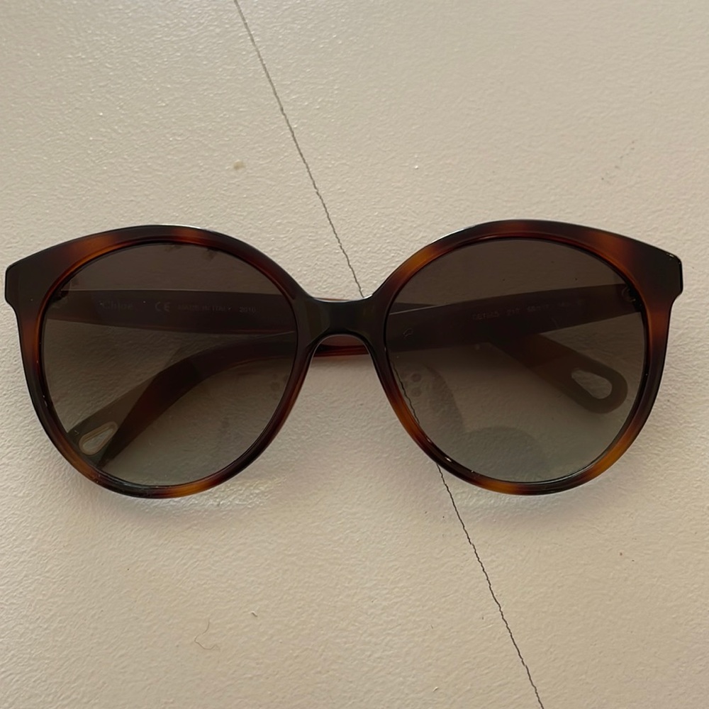 Chloé Tortoise Shell Sunglasses